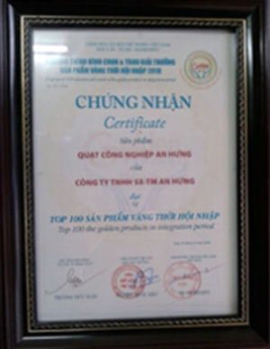 Công Ty TNHH Sản Xuất Và Thương Mại An Hưng